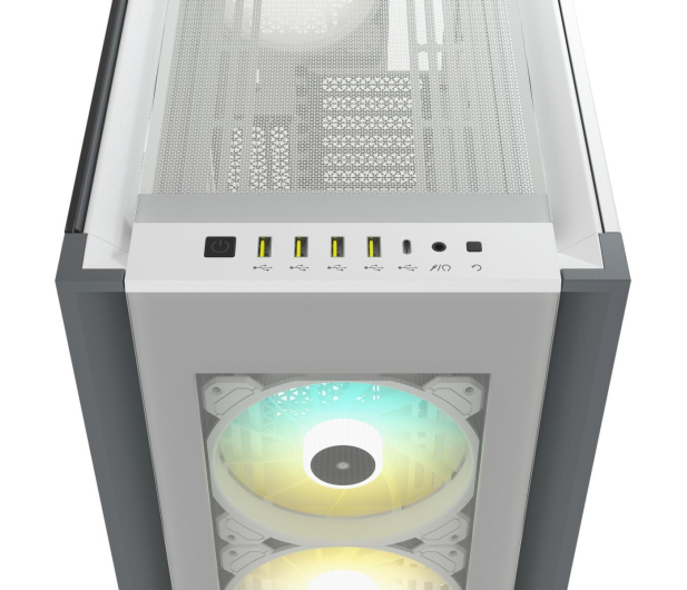 CORSAIR iCUE 7000X RGB TG Full Tower ATX biała CC-9011227-WW - 665467 - zdjęcie 7